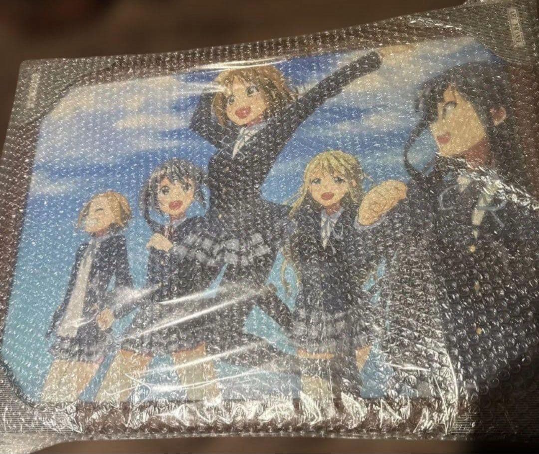 高級複製原画　まんがタイムきらら展FINAL けいおん！　平沢唯　澪　律　むぎ けいおん！ アート缶バッジ＿秋山 澪
