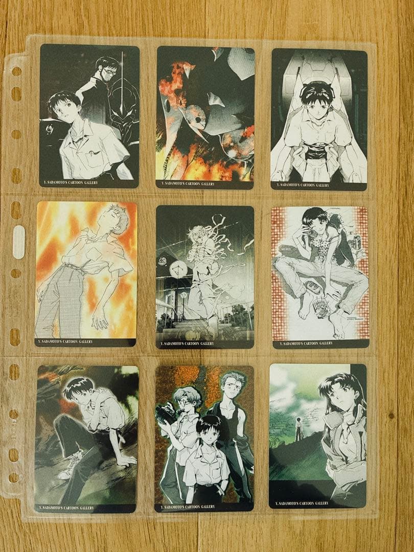 美品】カードダスマスターズ 新世紀エヴァンゲリオン149枚+バインダー+