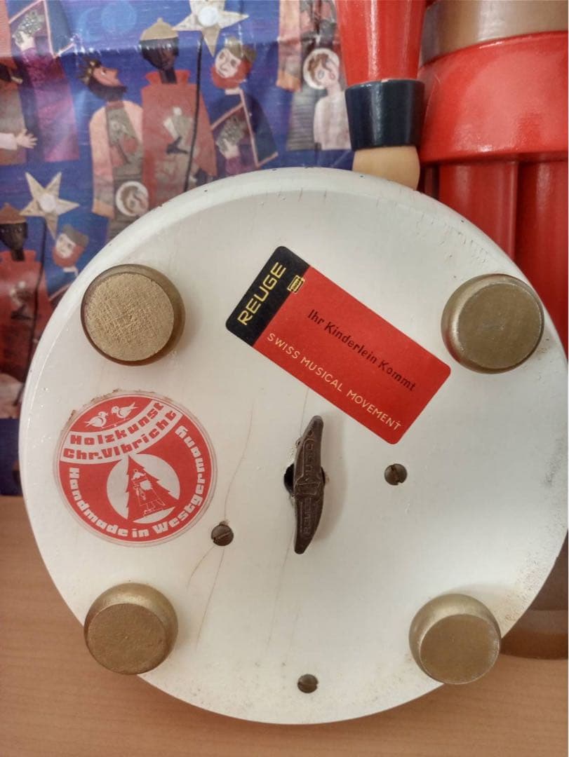ドイツ REUGE ザイフェン オルゴール 天使 クリスマス