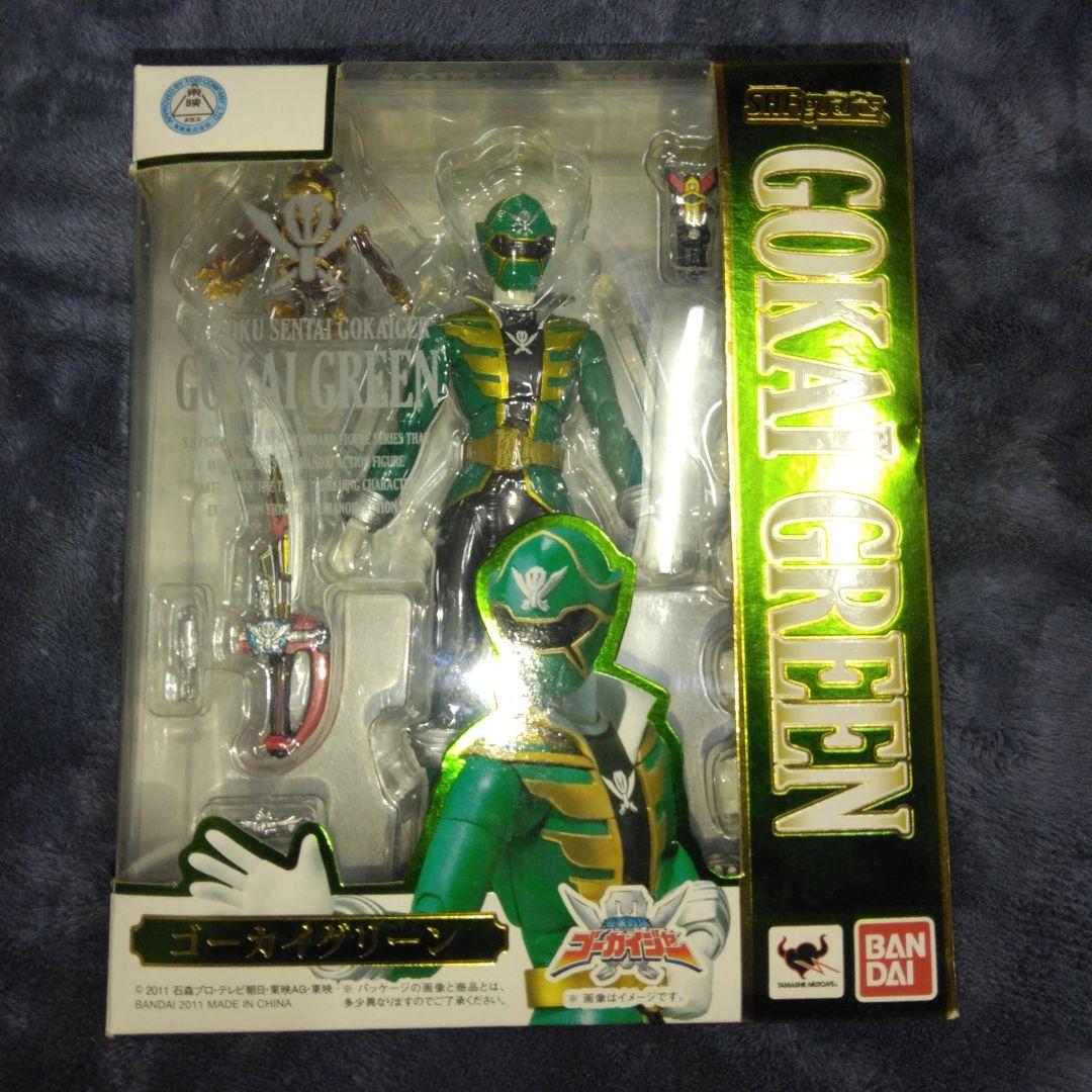 S.H.Figuarts ゴーカイジャ－　6体セット　ゴーカイダリン(グリーン）