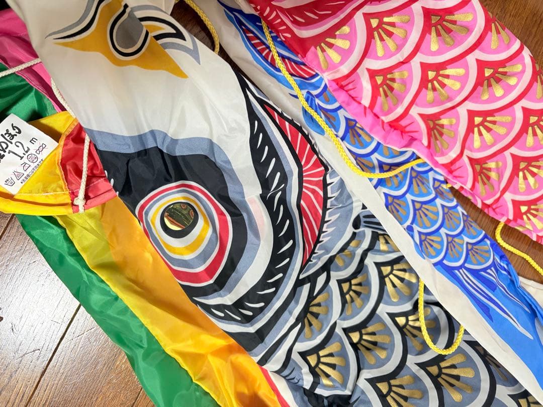 鯉のぼりセット 1.2m 万能スタンド付き　中古　セット売りです。