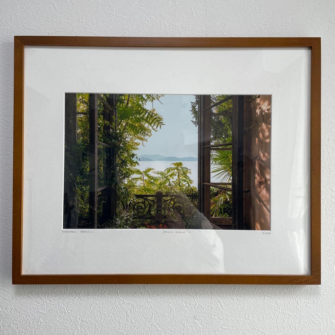 エーイーイエローコーナーフォトアート　海外の庭　額縁付 エーイー様専用イエローコーナーフォトアート 海外の庭 額縁付 - メルカリ