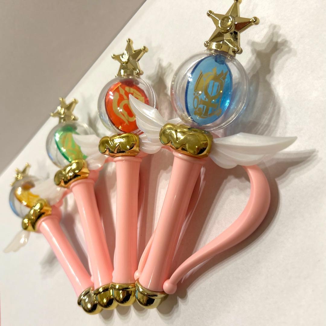 美少女戦士セーラームーンSS クリスタルチェンジロッド 4戦士セット