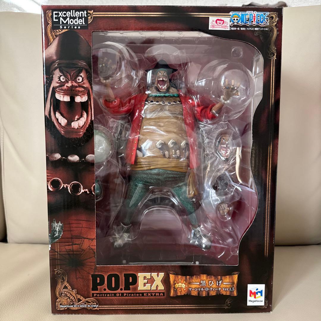P.O.P EX 黒ひげ マーシャル・D・ティーチ フィギュア 黒ひげ マーシャル・D・ティーチ P.O.P DX｜トレファクONLINE