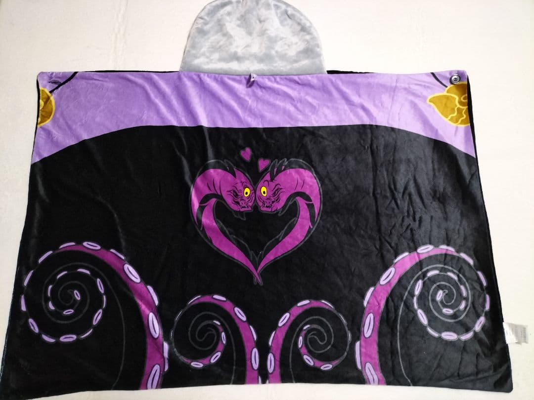 ディズニーヴィランズアースラジェットサムフロットサムブランケット