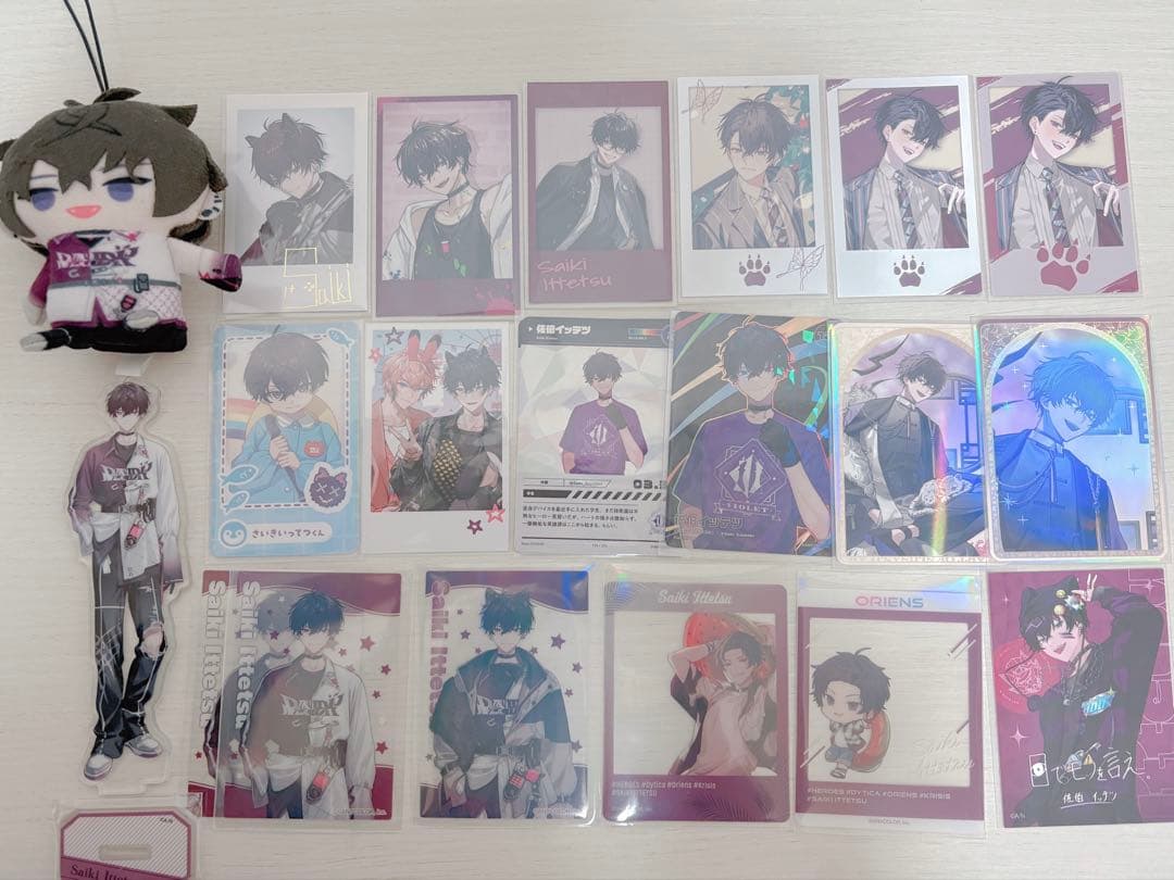 佐伯イッテツ アクスタ ぱぺ チェキ セット - メルカリ