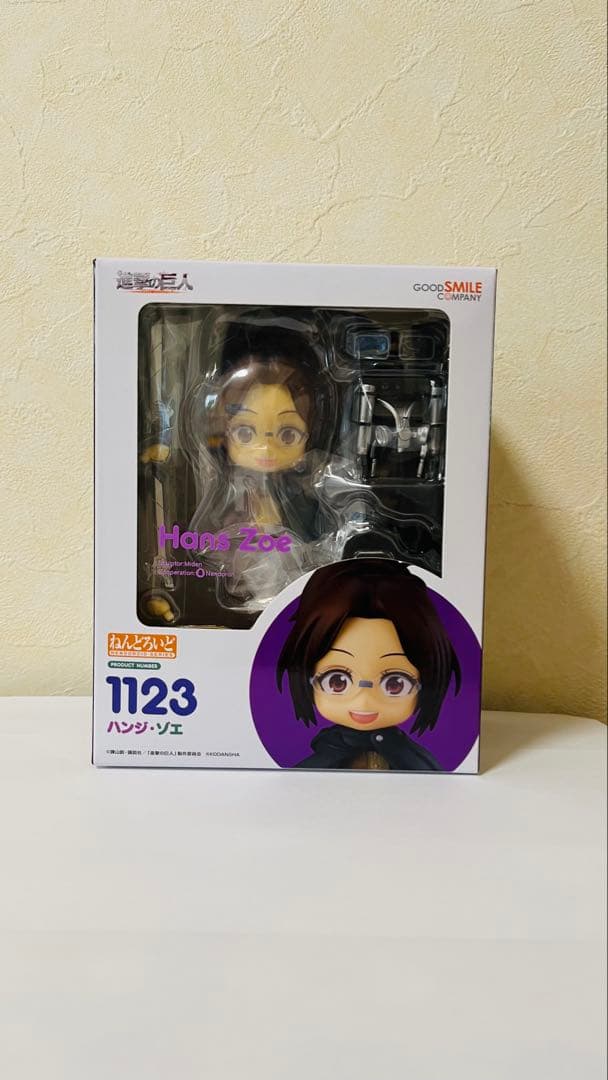 新品未開封　ねんどろいど 1123 Hans Zoe ハンジ•ゾエ　進撃の巨人 ねんどろいど ハンジ・ゾエ｜グッドスマイルカンパニー公式ショップ