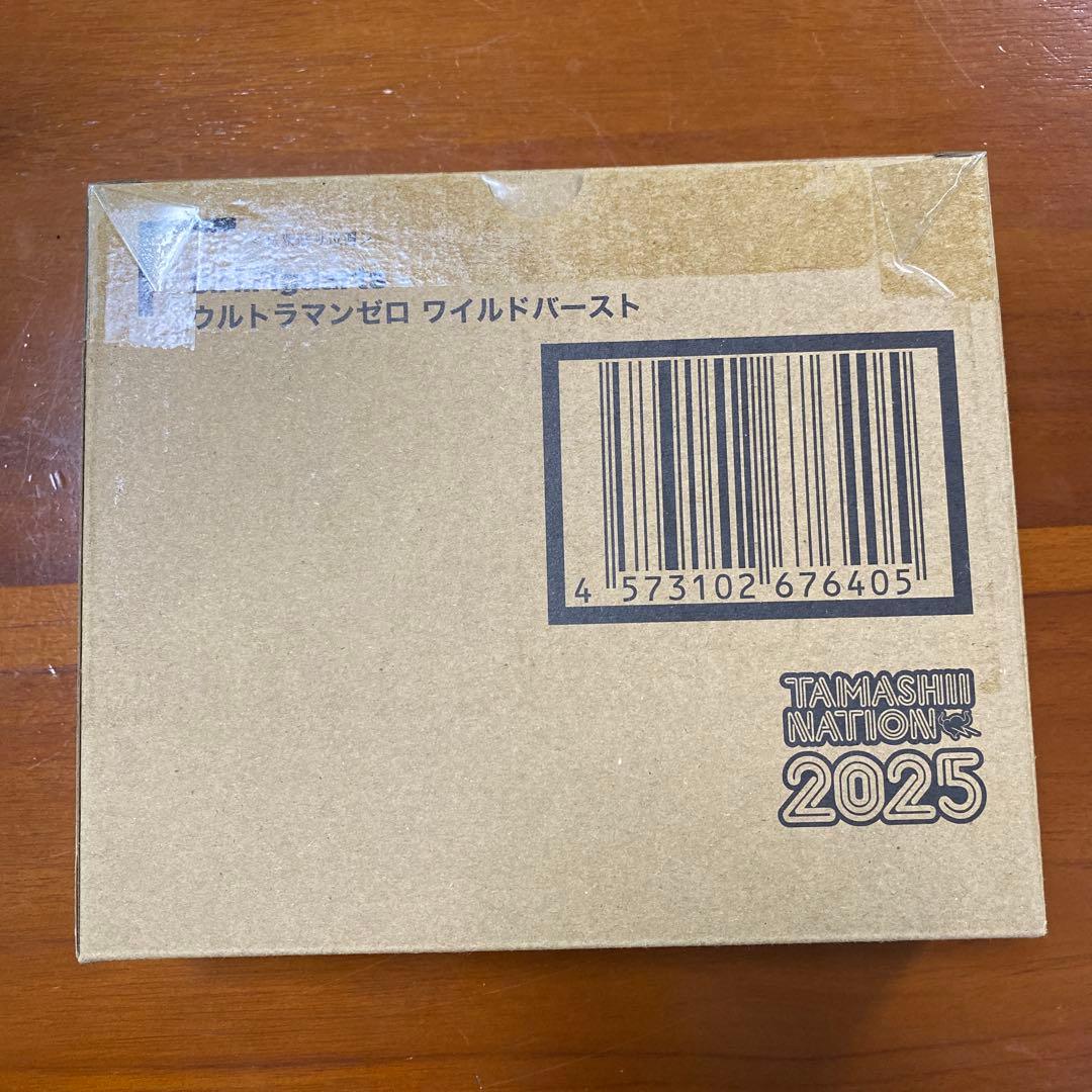 新品 S.H.Figuarts ウルトラマンゼロ ワイルドバースト 魂ネイション