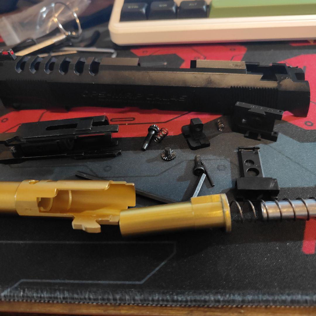 ハイキャパエアソフトガン スライドアセンブリセド 5KU 製 】東京マルイ ハイキャパ5.1 シリーズ 対応 LIMCAT タイプ WILD