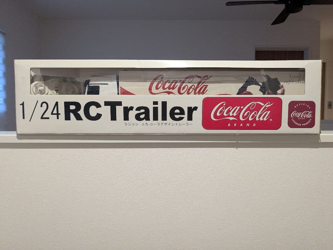 Coca-Cola 1/24 RCトレーラー Mercedes-Benz ラジコン コカ・コーラ デザイン トレーラー 1/24 メルセデスベンツ