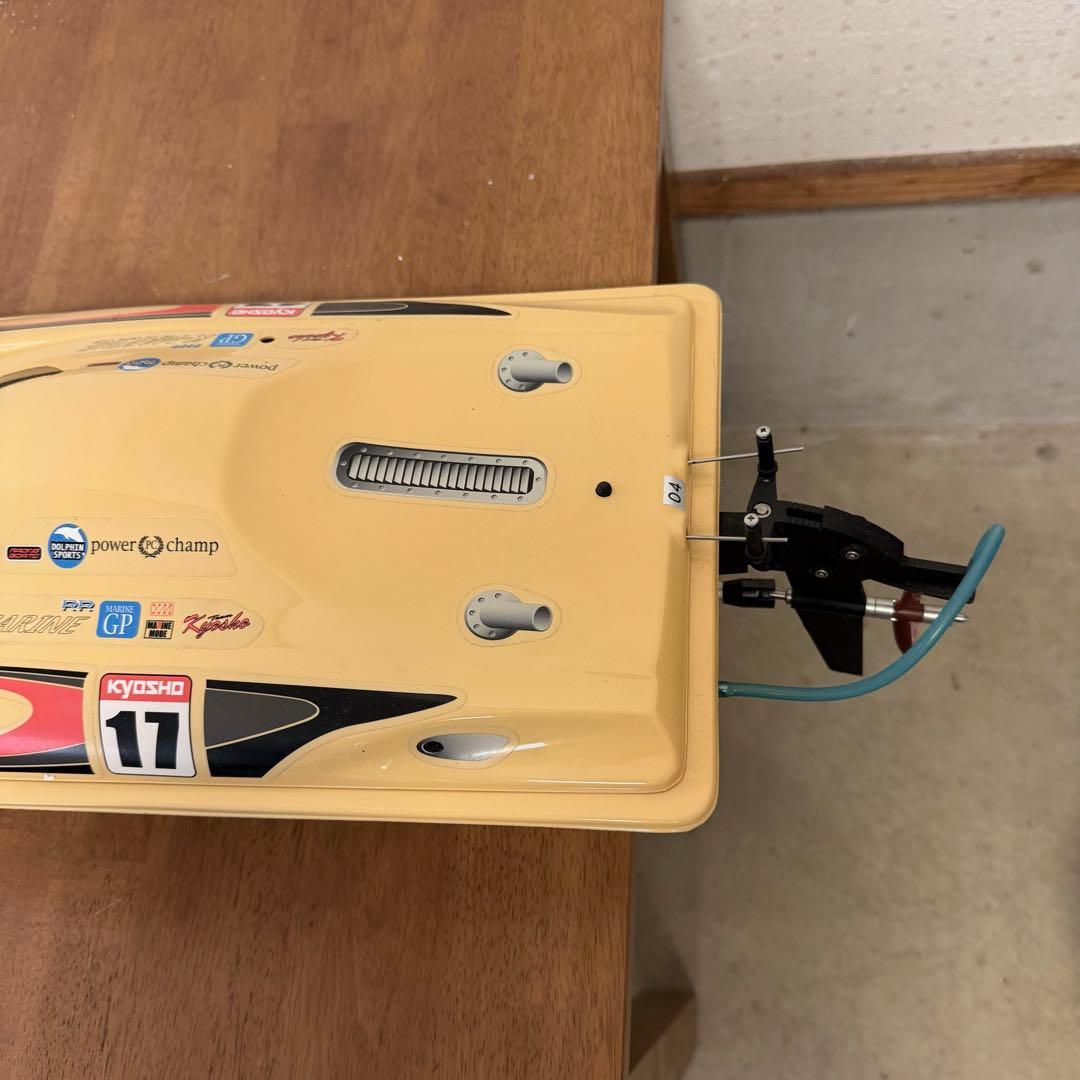 ○ 美品 京商 KYOSHO TWIN STORM 800 船舶 ラジコン 廃番 - メルカリ