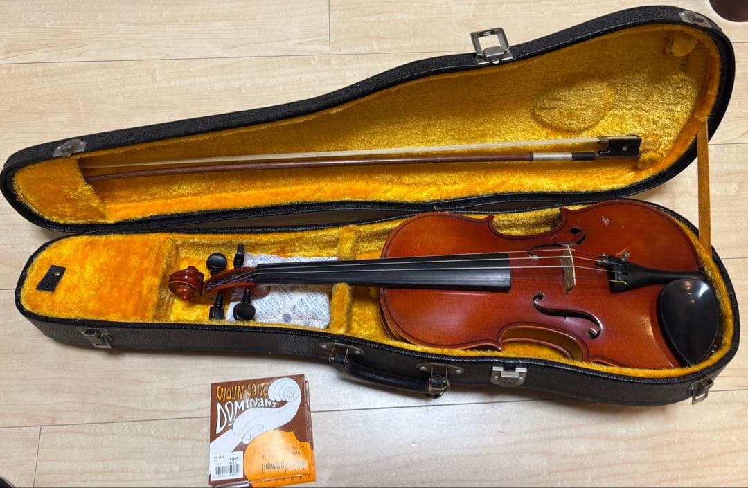 木製バイオリン 4弦 ケース付き 2/26出品終了！ - メルカリ