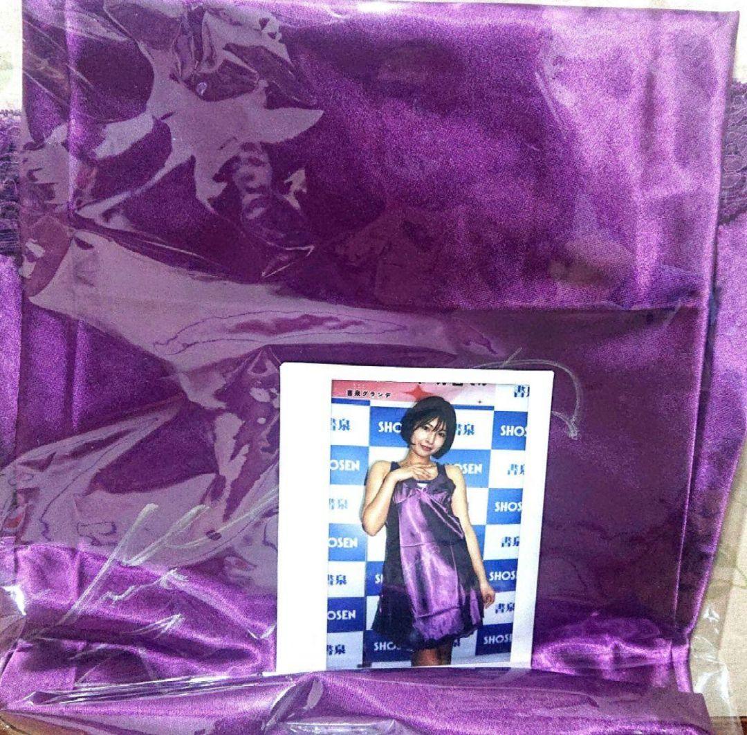 本人 着用 直筆 サイン 藤井マリー 着用 証明 ワイド チェキ 付き ポラ