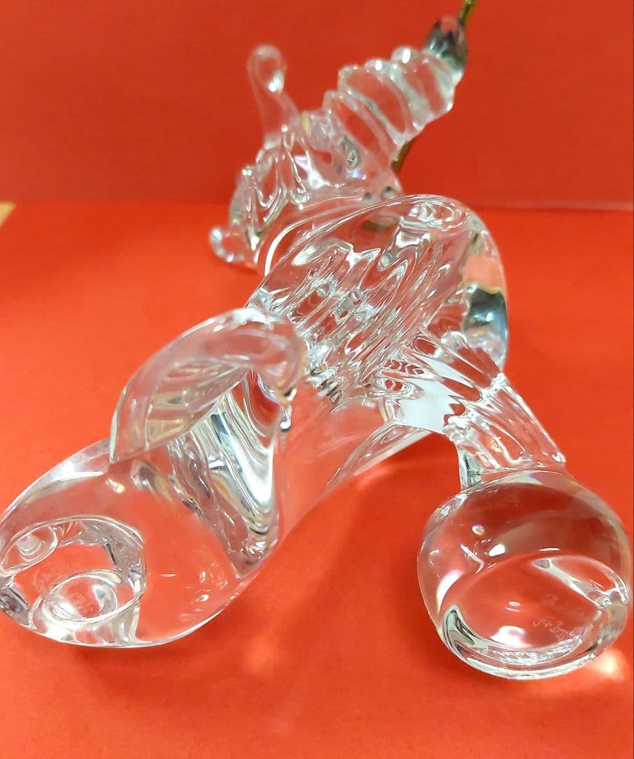 お値下【Baccarat バカラ】ピエロ 笛吹き 置物 Jean Baggio - メルカリ