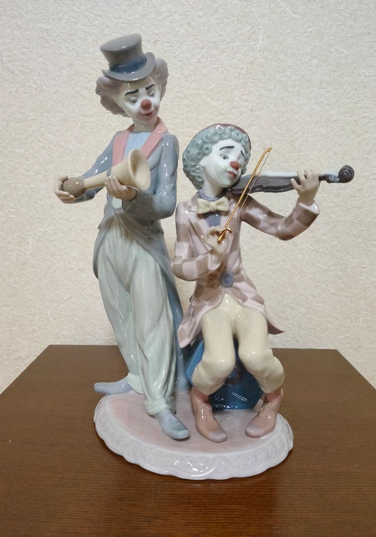 【最終値下げ！】LLADRO　リヤドロ　フィギュア　「サーカスコンサート」 最終値下げ！】LLADRO リヤドロ フィギュア 「サーカスコンサート