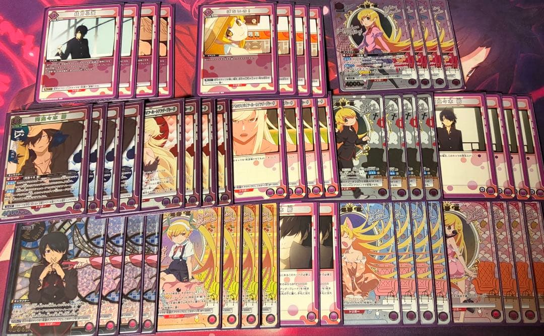 ユニオンアリーナ 物語シリーズ 傷物語 フルレアデッキ ユニオンアリーナ】「物語シリーズ」全6軸のデッキを解説＆ガチ評価