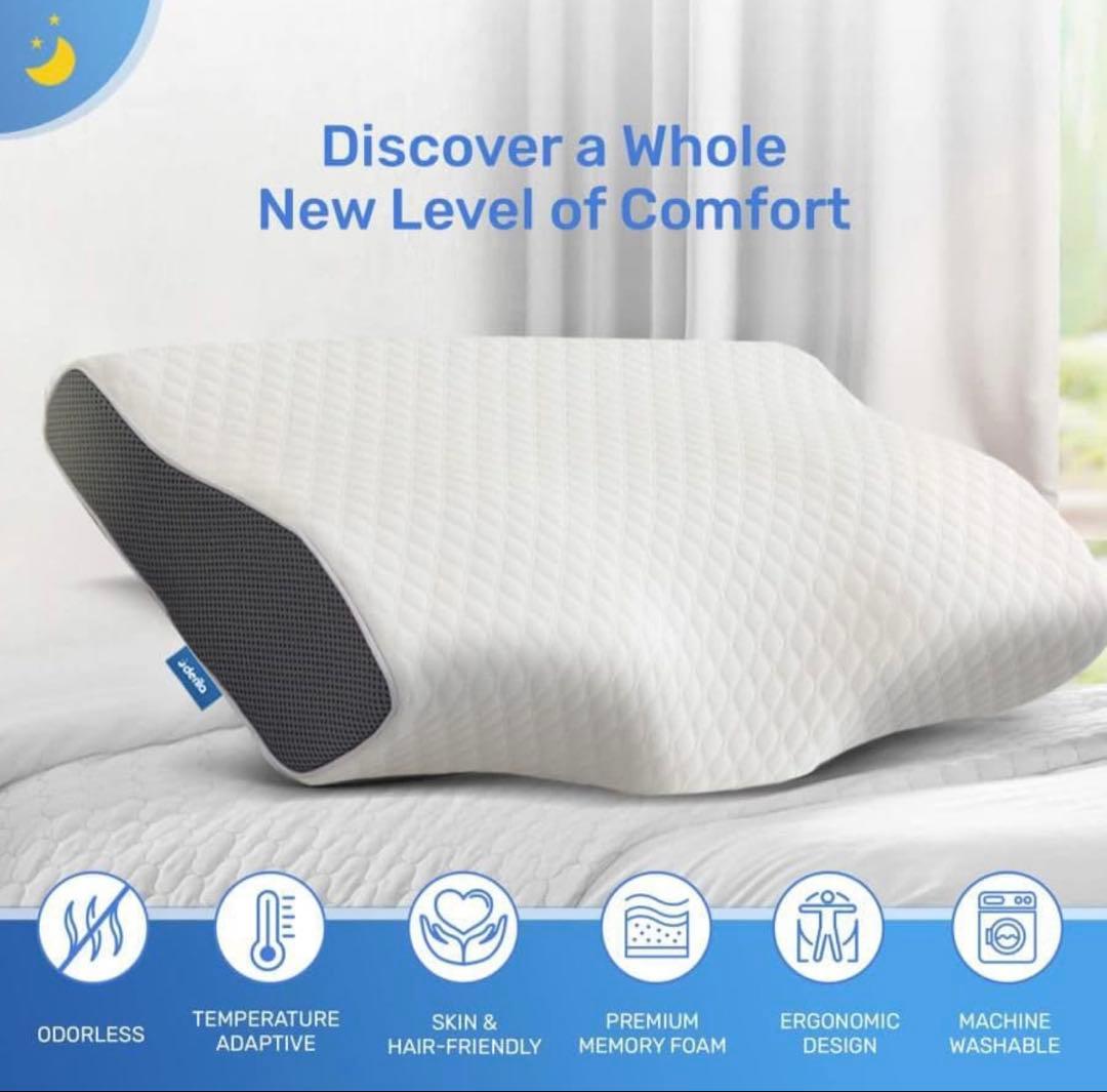 Derila（デリラ）安眠枕 メモリーフォーム 快眠 枕カバー付 - メルカリ