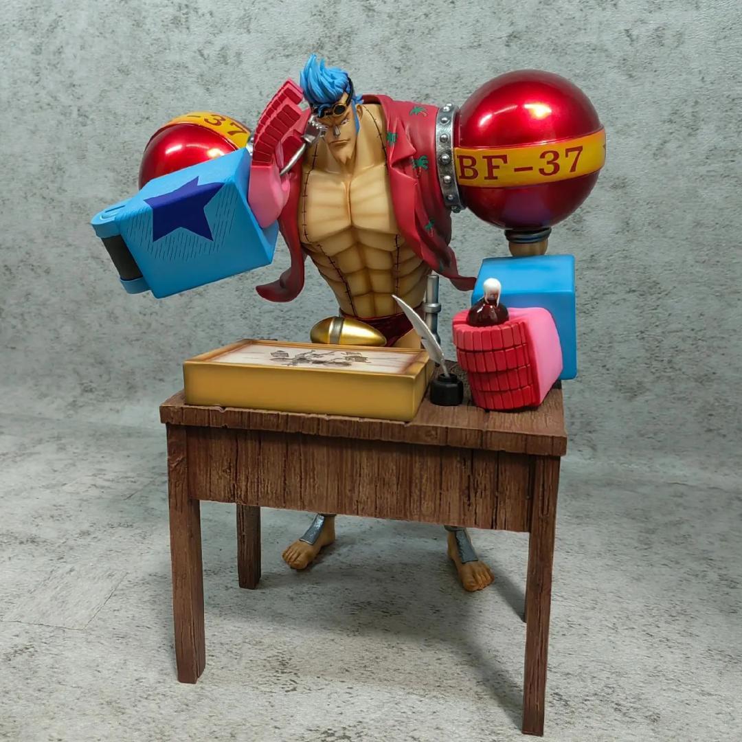 ワンピース 改造人間 鉄人フランキー ガレージキット フィギュア pop