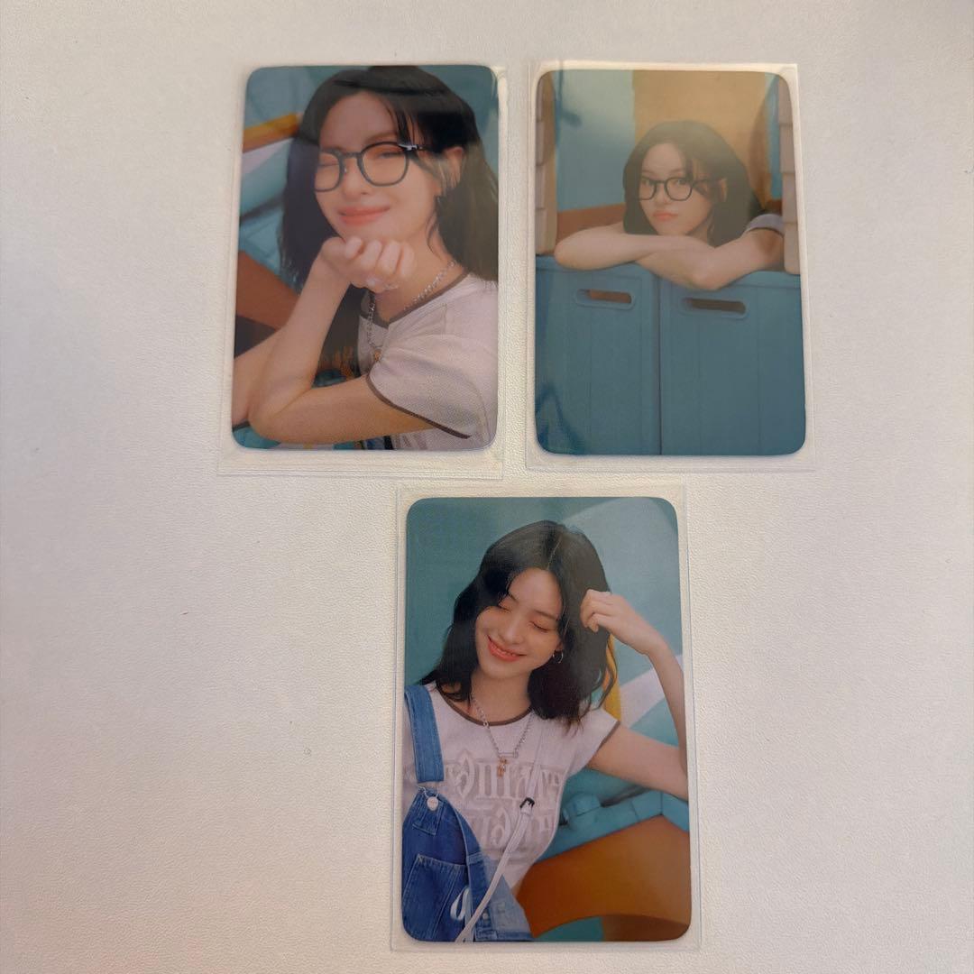 ITZY TWINZY popup リュジン ラントレ トレカ 3枚セット - メルカリ