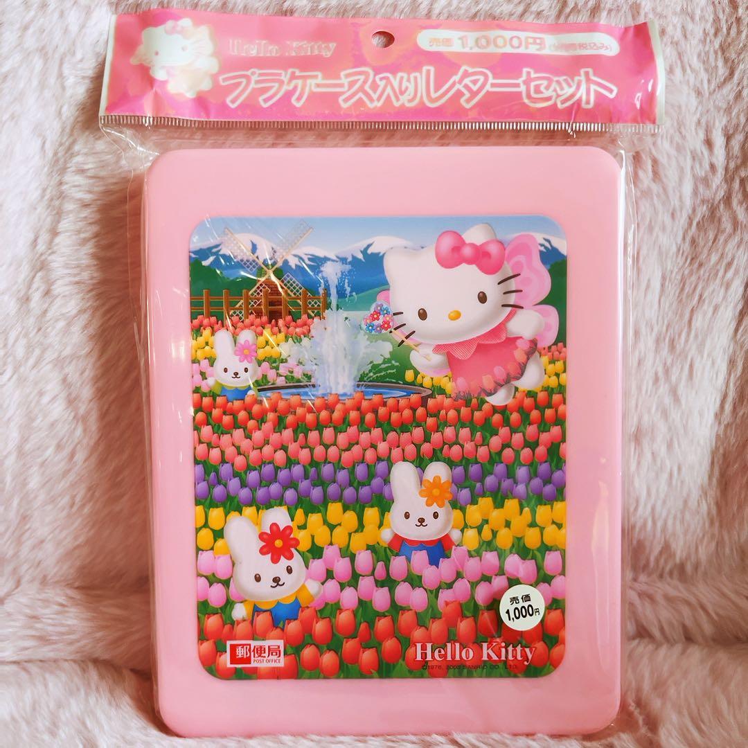 希少レア　ハローキティ　ケース入　レターセット　フェアリー　2003 サンリオ チャーミーキティケース入りレターセット2004年製サンリオレトロハロー