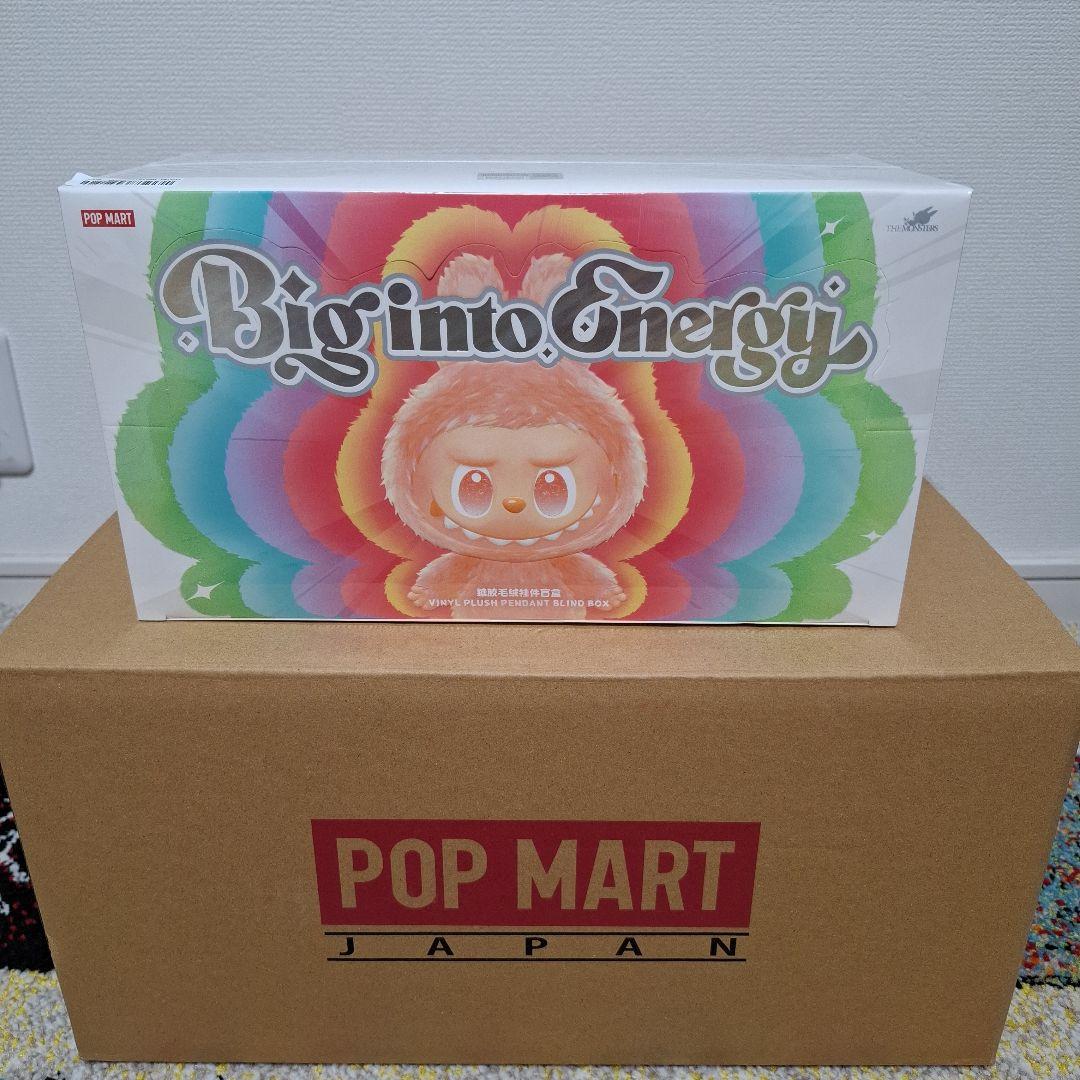 ラブブ 正規品　Big into Energy アソートボックス 1箱6個 POP MART（ポップマート） Big into Energy シリーズ Labubu ラブブ