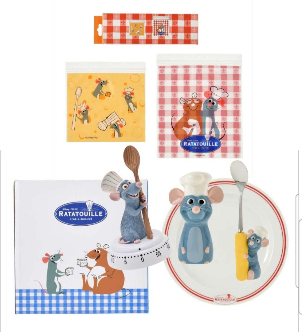 レミー　キッチンタイマー　スパイスボトル　プレート　スプーン　ジッパー　カード レミー キッチンタイマー スパイスボトル プレート スプーン ジッパー