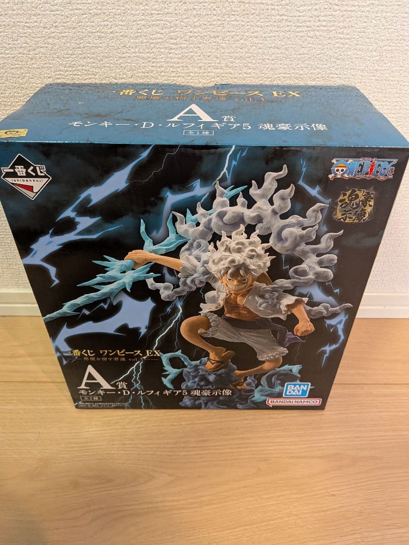 モンキー・D・ルフィ　ギア5　魂豪示像　一番くじ ワンピース 一番くじ A賞 モンキー D ルフィ ギア5魂豪示像 - メルカリ