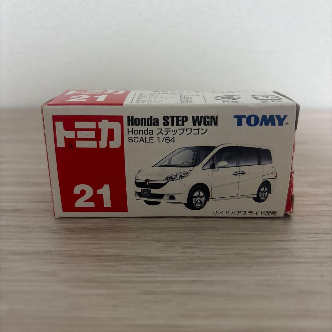 トミカ ホンダ ステップワゴン no.21 2006 白 - メルカリ