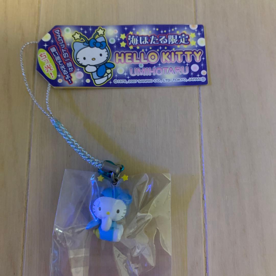 レア】ご当地キティ うみほたる限定 ハローキティ 根付 - メルカリ