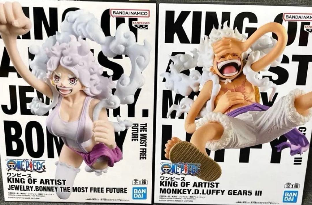 ワンピース KING OF ARTIST ルフィー フィギュア ニカ ボニー - メルカリ