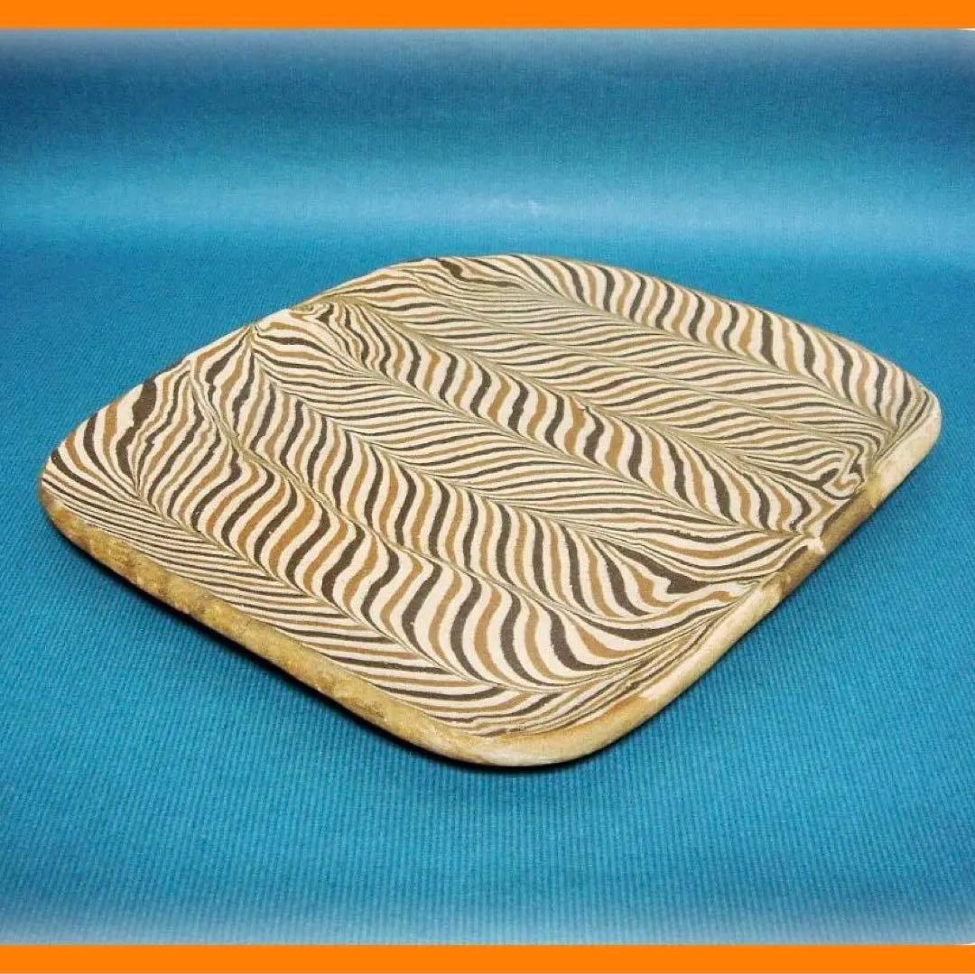 446『練上手 皿』　/骨董品 古美術 古玩 アンティーク 446『練上手 皿』 /骨董品 古美術 古玩 アンティーク