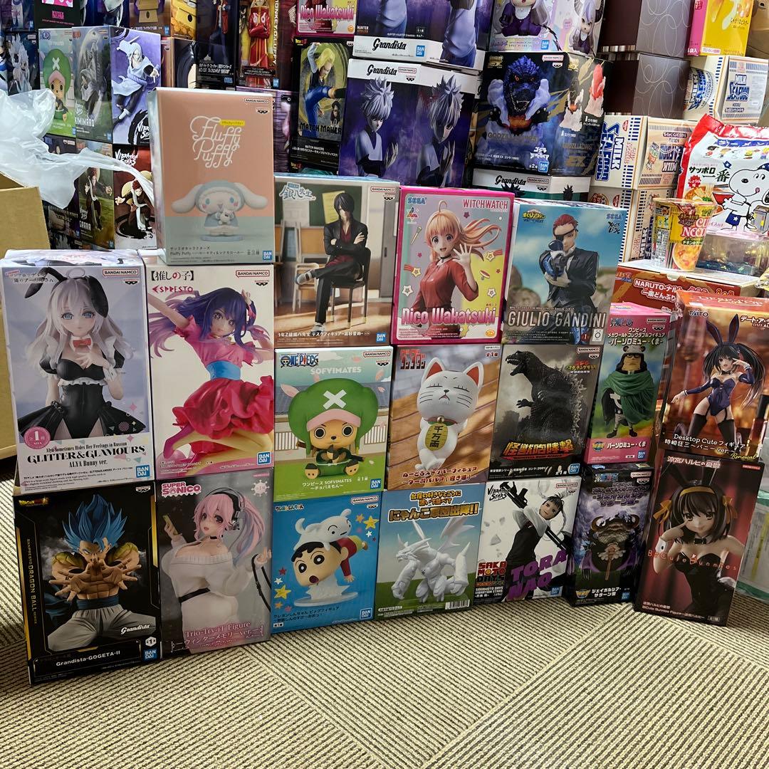 プライズフィギュアまとめ売り　18個セット 最新】【新品未開封】プライズフィギュア まとめ売り 32個セット