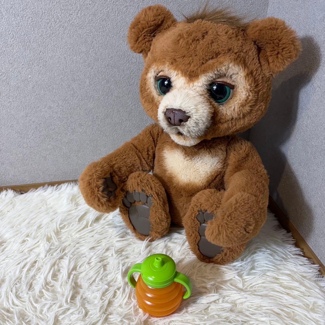 美品】ファーリアルくま 遊ぶのだいすきこぐまのカビー - メルカリ