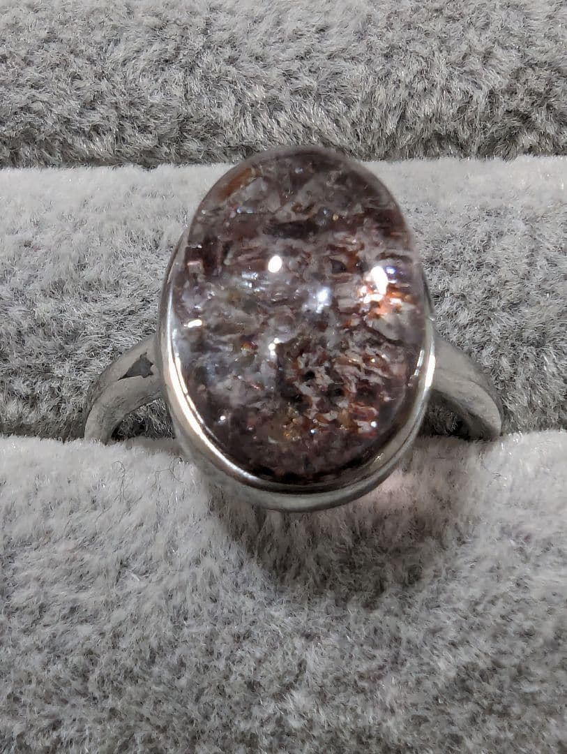 レピドクロサイトリング レピドクロサイトインクォーツのリング | iichi 日々の暮らしを