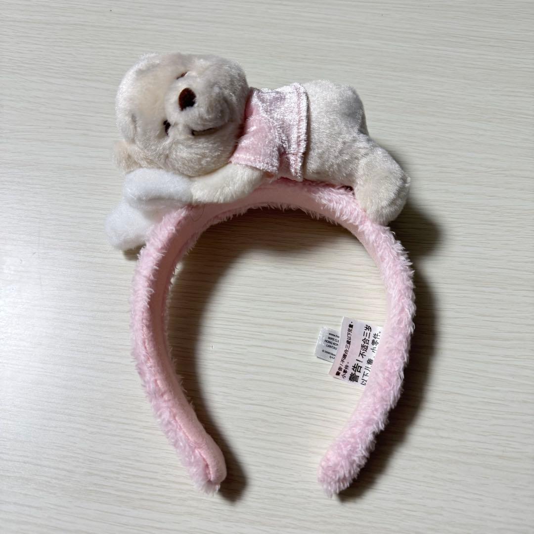 香港ディズニー：プーさん カチューシャ - メルカリ