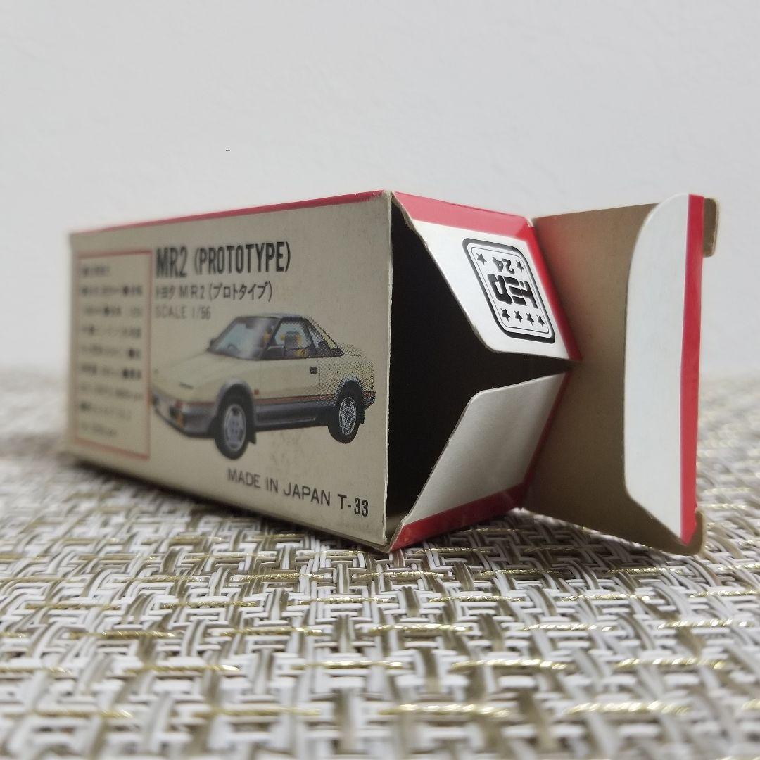 激レア】 トミカ 赤箱 No.24 トヨタ MR2 （プロトタイプ） 日本製