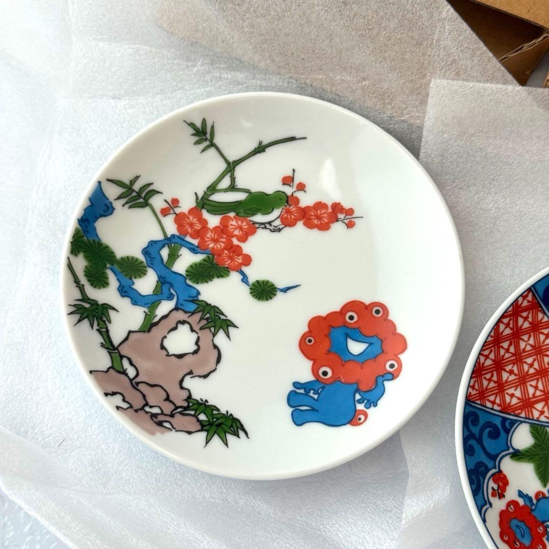 ミャクミャク 豆皿 有田焼 中川政七商店 大阪万博 2柄セット - メルカリ