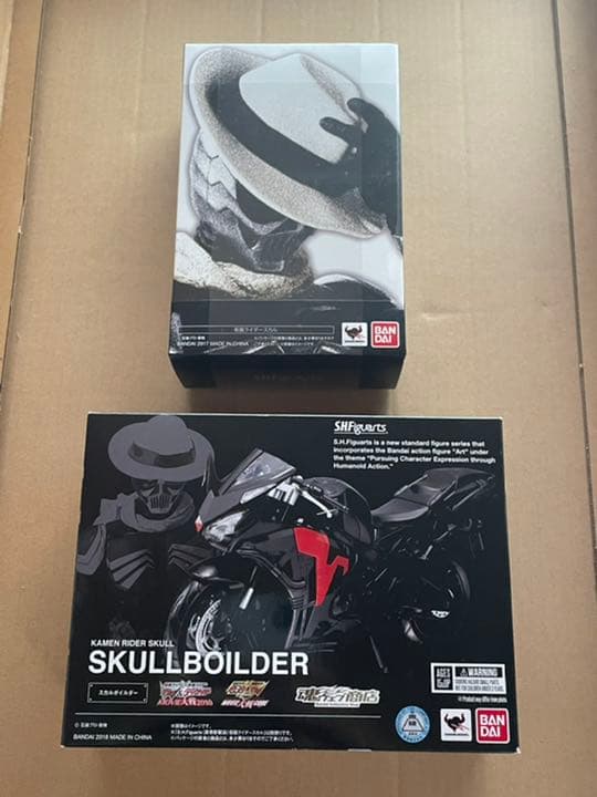 未開封品　SHfiguarts 真骨彫製法 仮面ライダースカル&スカルボイルダー ライダーなう！】 「S.H.Figuarts（真骨彫製法） 仮面ライダースカル
