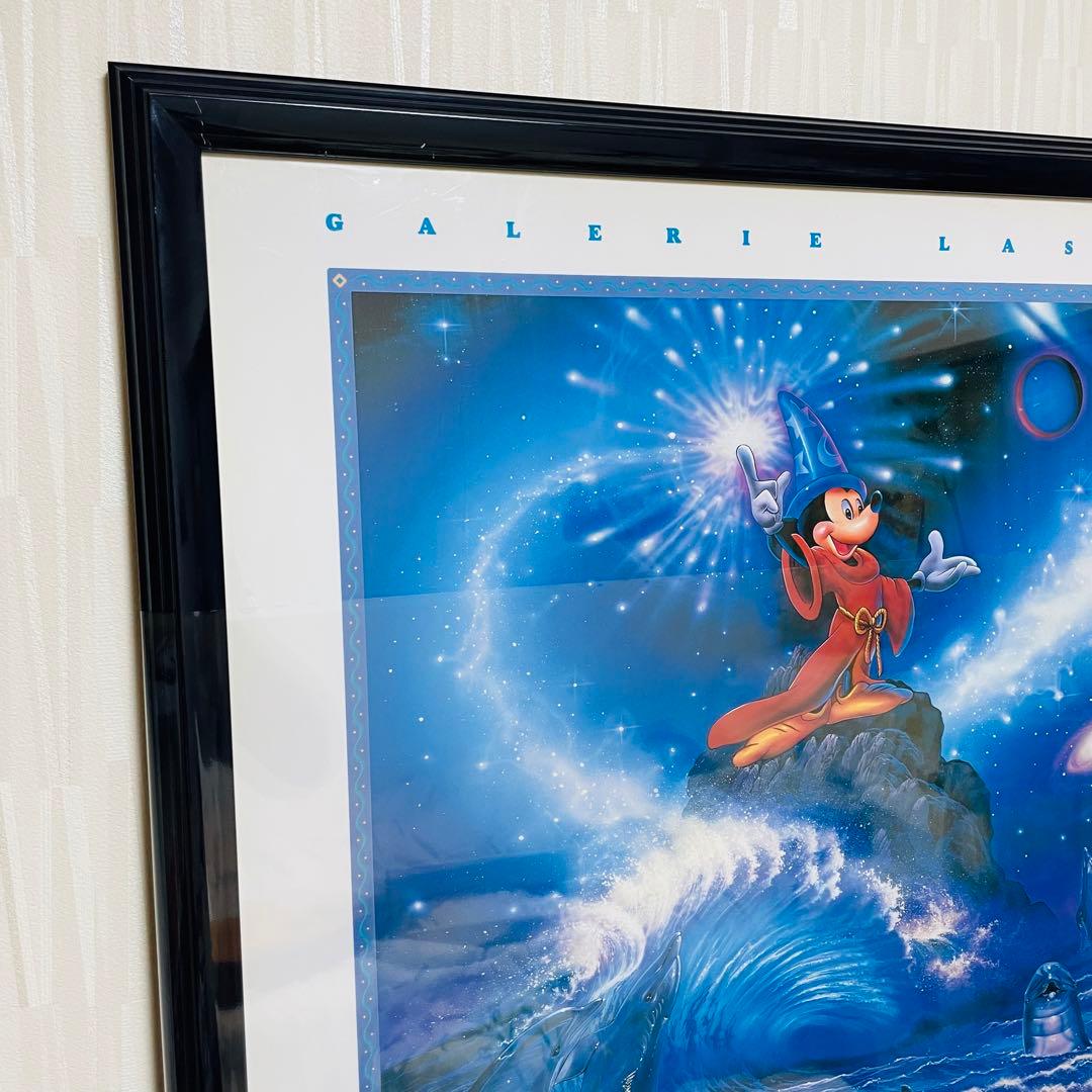 希少 ラッセン ミッキー コラボ ポスター ディズニー ファンタジア