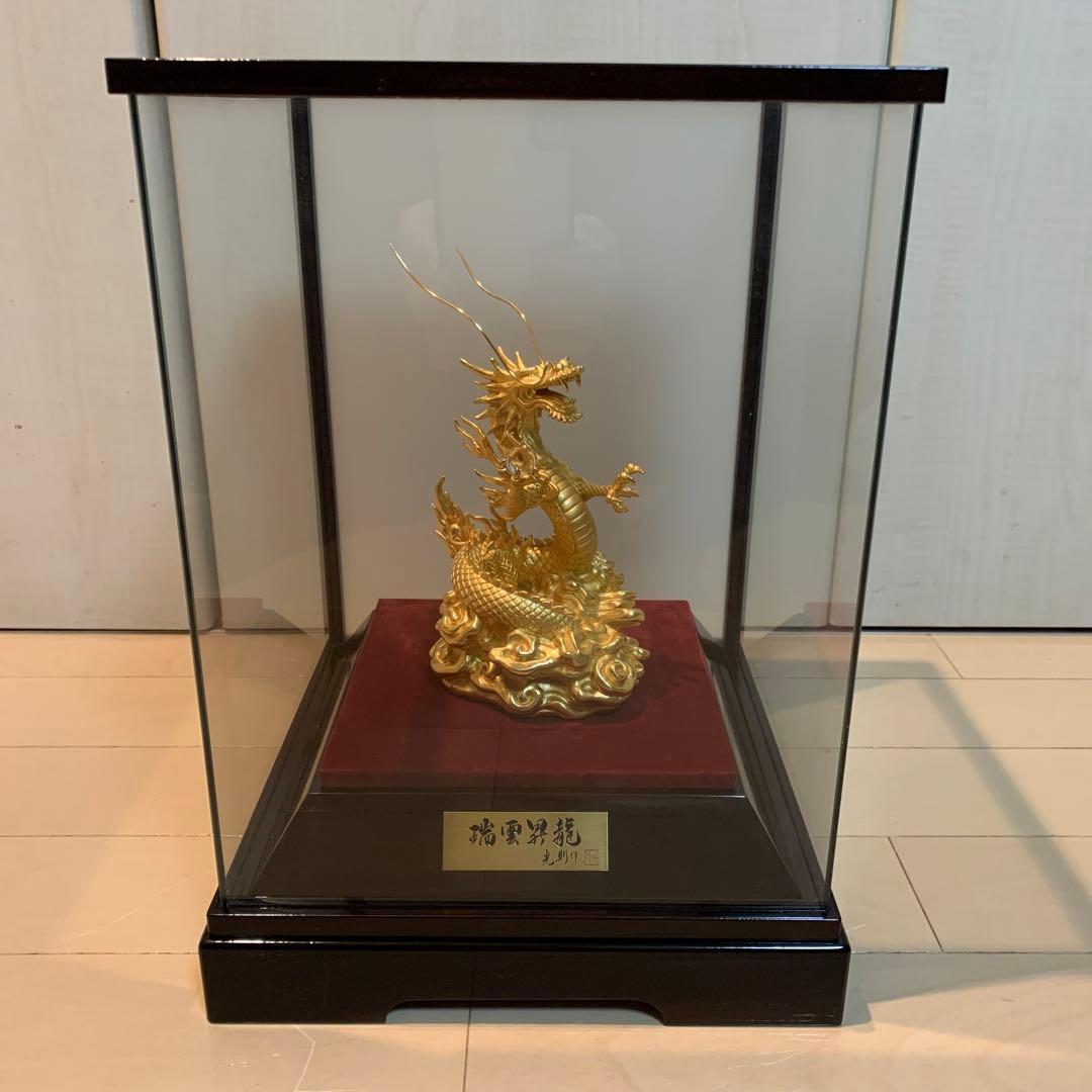 瑞雲昇龍 ドラゴン 置物 【大淵 光則】作の通販はau PAY マーケット
