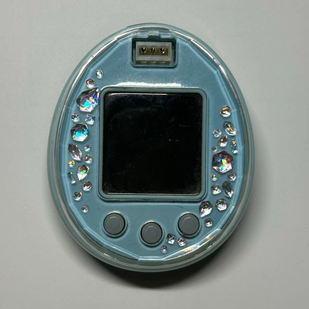 たまごっちピース ブルー なめこ デコピアス - メルカリ