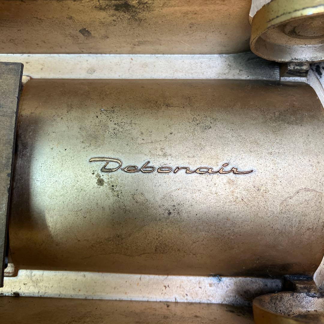 D-壁 三菱 デボネア 初代 ミニカー シガレットケース 置物 オルゴール