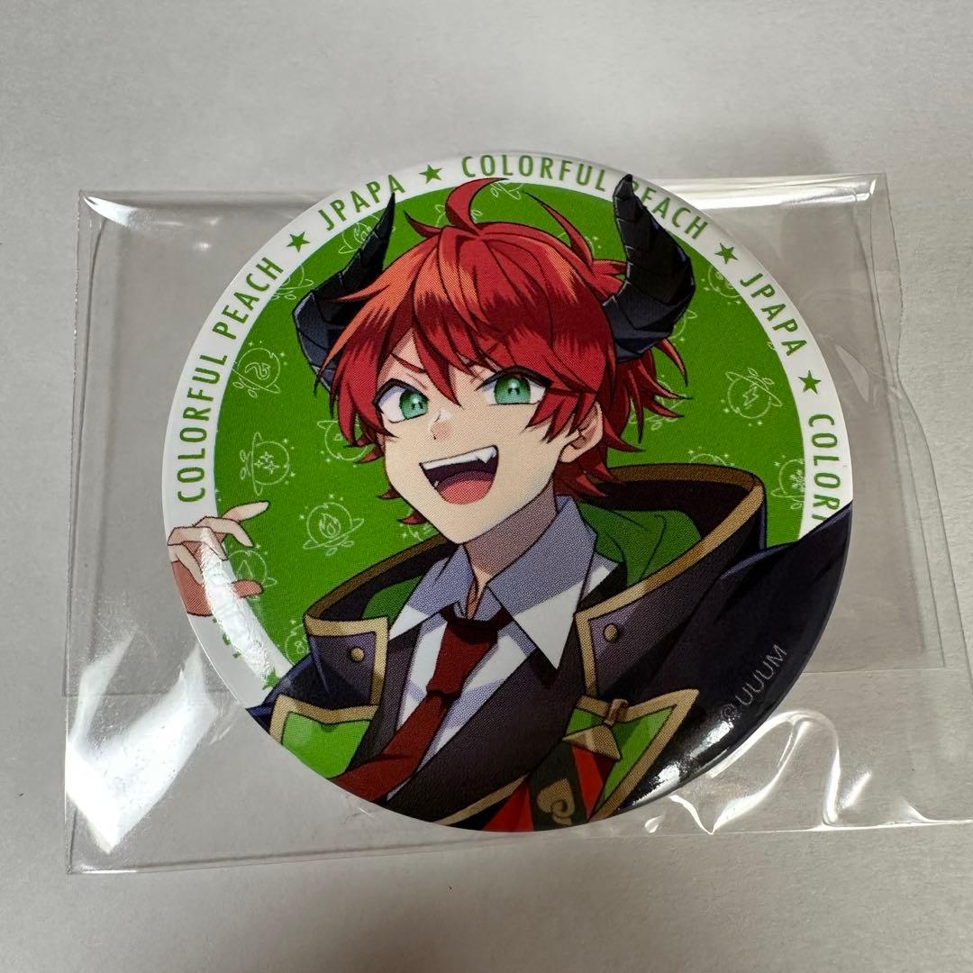 カラフルピーチ じゃぱぱ 魔法学園 等身 缶バッジ まほがく からぴち