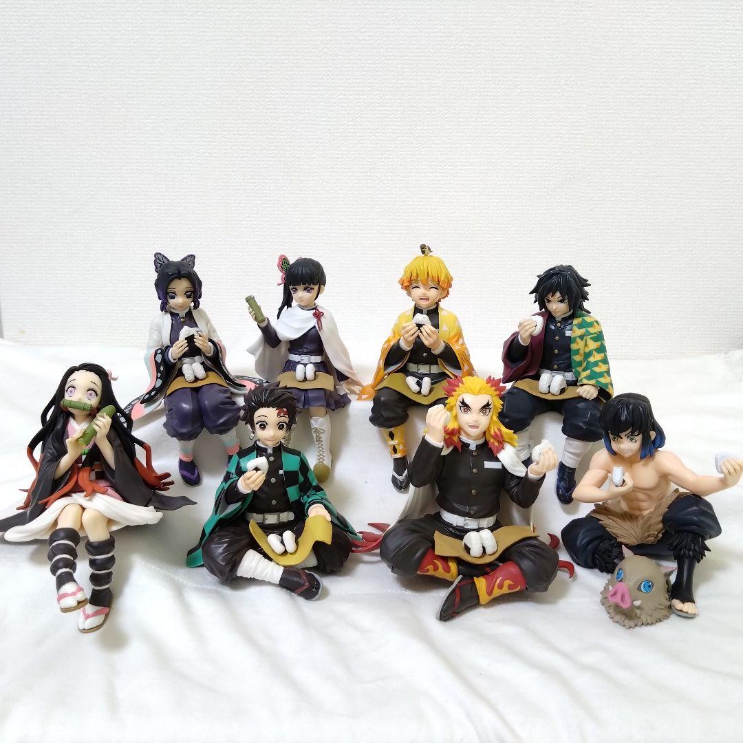 鬼滅の刃 ちょこのせフィギュア おにぎり 8体セット 箱なし - メルカリ