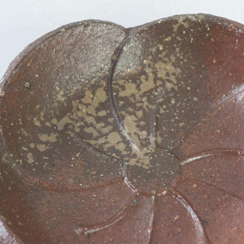 茶道具 信楽焼 高橋楽斎造 ネジ梅 小皿 五客 共箱 V 9662 2025