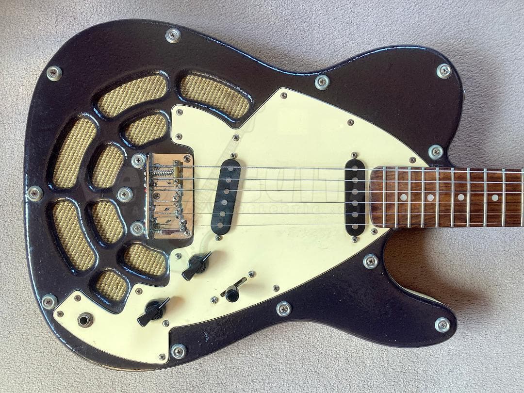 LINDERT LOCOMOTIVE T ブラウンクリーム 1990年代 ギター Lindert Locomotive T Electric Guitar Cream - Evolution Music