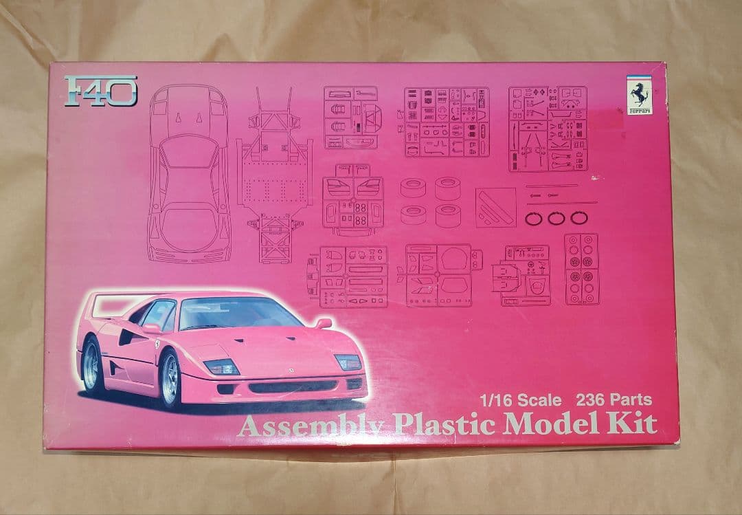 フジミ 1/16 SPC1 フェラーリF40 「スーパーカーシリーズ NO.1」 Amazon.co.jp: フジミ Enthusiast Model 1/16 FERRARI F40 フジミ模型