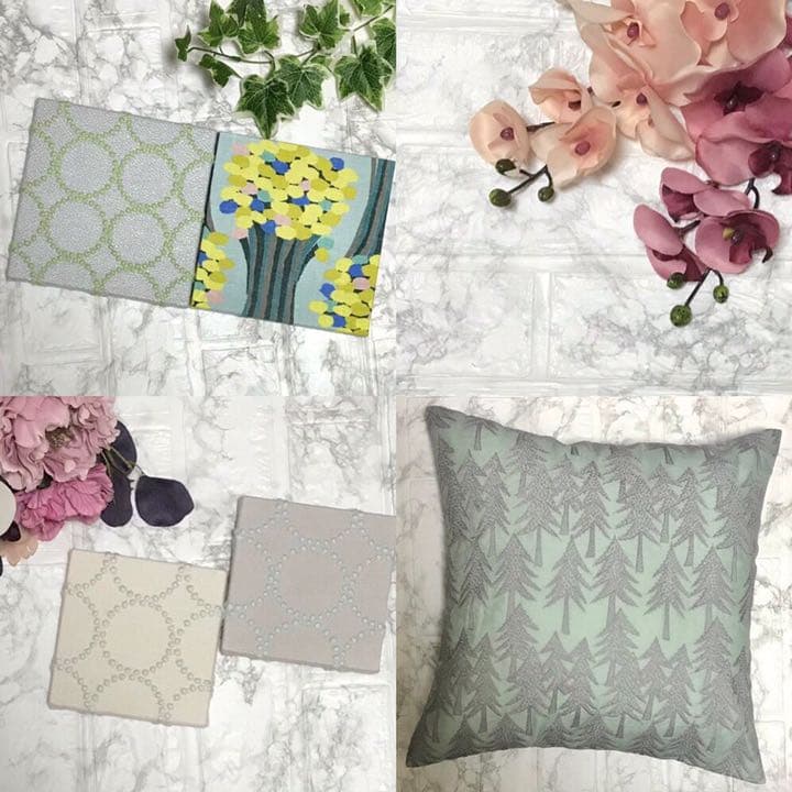 【ご確認用】ミナペルホネン ハンドメイドパネル・クッションカバー 新作∞ミナペルホネン∞タンバリン∞オリジナルクッションカバー