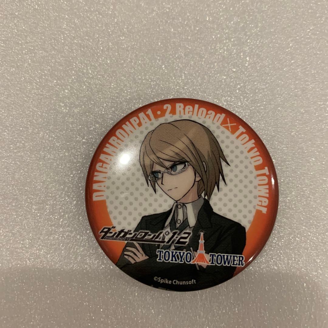 ダンガンロンパ　東京タワー　缶バッジ　十神白夜 十神白夜 缶バッジ 東京タワー × ダンガンロンパ - メルカリ