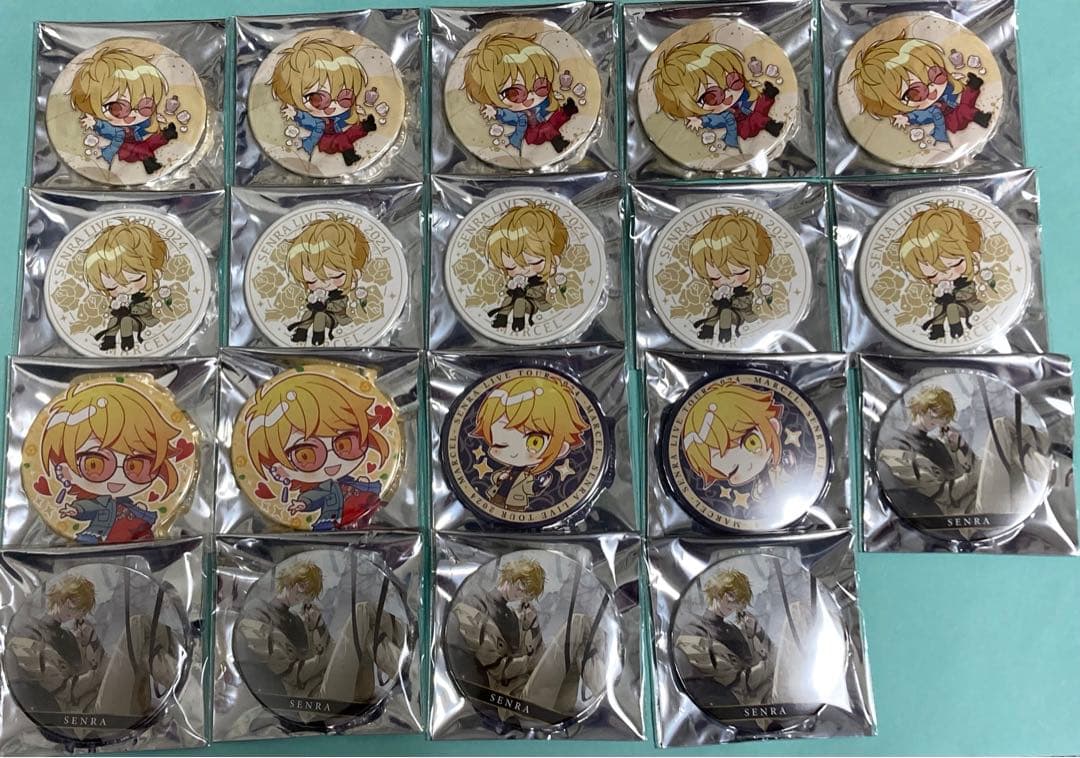 センラ MARCEL 缶バッジ センラ 2024 MARCEL 実写 缶バッジ - メルカリ